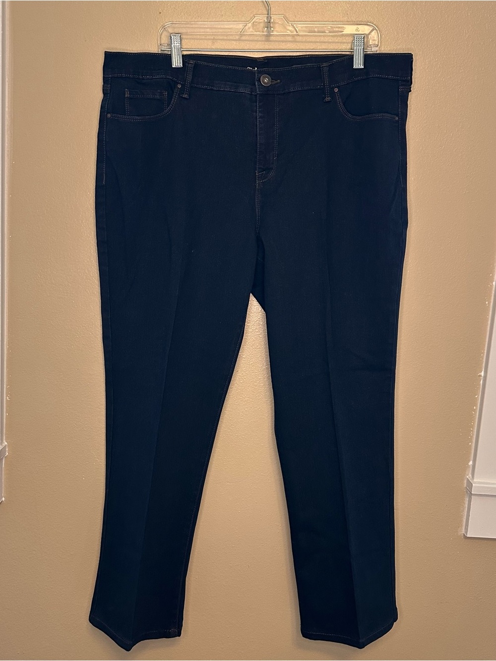 Style & Co. Women's Navy Boot Leg Jeans